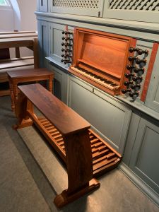 Hervormde kerk Zwartsluis speeltafel orgel