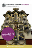 Uitnodiging ingebruikname orgel