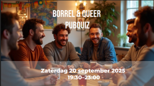 Uitnodiging Borrel & Queer Pubquiz